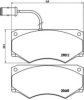 BREMBO P A6 013 Brake Pad Set, disc brake